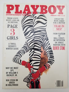 Playboy February 1988 - Adult Magazine
