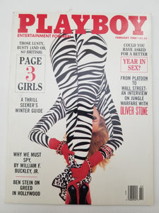 Playboy February 1988 - Adult Magazine
