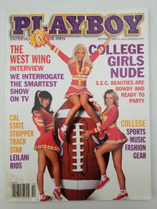 Playboy October 2001 - Adult Magazine