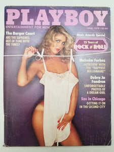 Playboy April 1979 - Adult Magazine (Missing Centerfold)