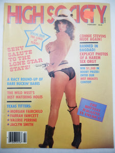 High Society February 1982 - Adult Magazine