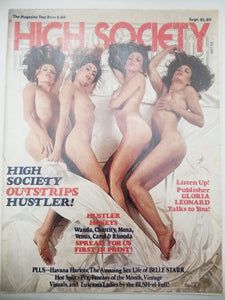 High Society September 1977 - Adult Magazine