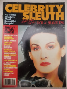 Celebrity Sleuth Vol. 2 No. 6 1989 - Adult Magazine