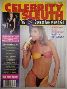 Celebrity Sleuth Vol. 6 No. 2 1993 - Adult Magazine