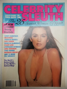 Celebrity Sleuth Vol. 3 No. 5 1990 - Adult Magazine
