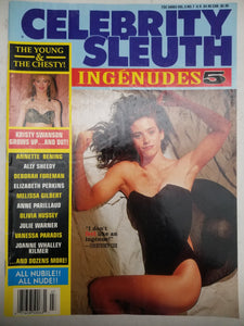 Celebrity Sleuth Vol. 5 No. 7 1992 - Adult Magazine
