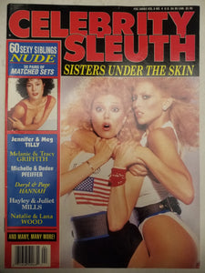 Celebrity Sleuth Vol. 5 No. 4 1992 - Adult Magazine