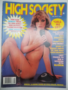 High Society June 1982 - Adult Magazine