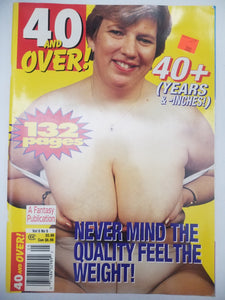 40 And Over Vol. 6 No. 5 1996 - Tall Format Adult Magazine