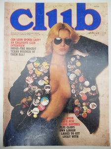 Club October 1978 Vol. 4 No. 9 - Tall Format Adult Magazine
