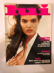 Lui September 1989 - Foreign Large Format Adult Magazine