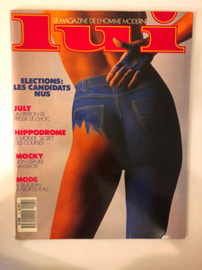 Lui March 1988 - Foreign Large Format Adult Magazine