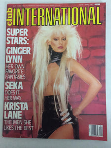 Club International April 1987 - Vintage Adult Magazine
