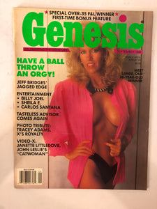 Genesis September 1988 - Adult Magazine