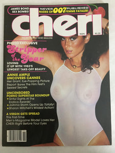 Cheri November 1983 - Vintage Adult Magazine