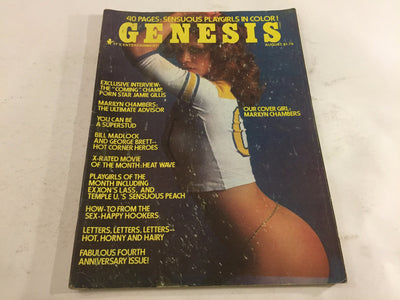 Genesis August 1977 - Pinup - Vintage Adult Magazine