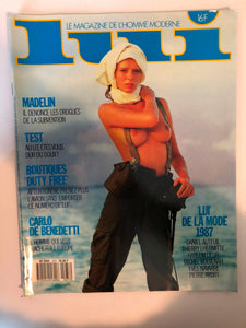 Lui February 1987 No. 277- Foreign Large Format Adult Magazine