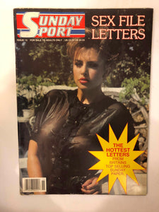 Sunday Sport Sex File Letters No. 15 - Large Format Adult Magazine