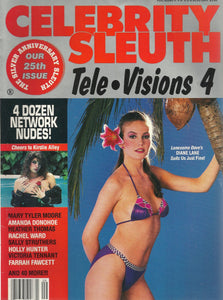Celebrity Sleuth Tele-Vision 4 - Vintage Adult Magazine