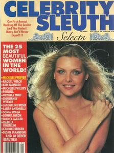 Celebrity Sleuth Selects Vol 2 No 4 - Michelle Pfeiffer - Vintage Adult Magazine